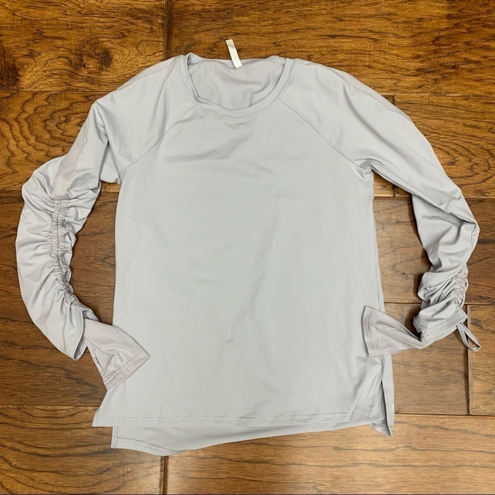 Fabletics ruched sleeve active top‎